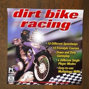 Dirt Bike Racing (PC, 2004) New Never Opened Or Played